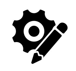 Resources icon vector editable