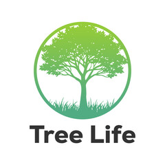 Obraz premium Tree Life Logo