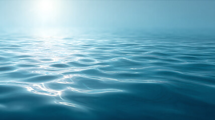 Naklejka premium background of blue water surface