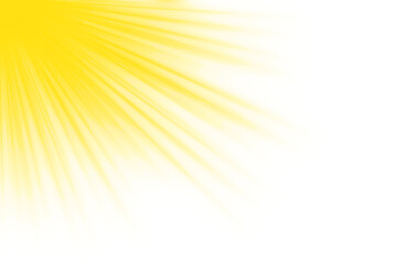 transparent yellow sparkle light rays, Isolated PNG