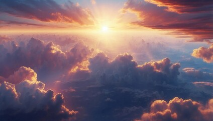 Golden Horizon Beckons Beyond Jet Wing