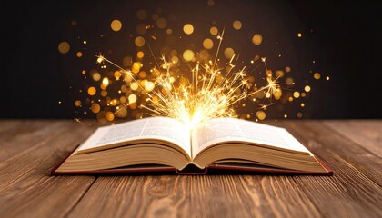 Open book with magical sparks (1)