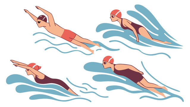 Swimming lessons learn to swim swimming pool swimmers water sport freestyle swimming techniques stroke training