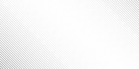 Dotted gradient halftone background. Horizontal seamless dots pattern in pop art style. Abstract modern stylish texture. Vector illustration.