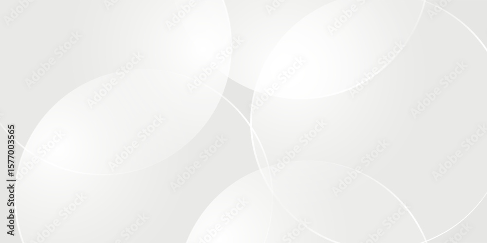 Wall mural modern graphic design element circles style concept for banner.