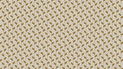 Repeating arrow pattern with alternating colors of beige and brown in a vertical orientation
