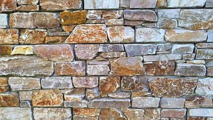 Modèle de mur en pierres sèches