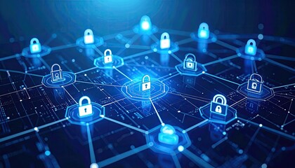 Fototapeta premium Network security system