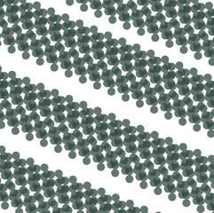 The texture imitates atomic structures and clusters irradiated by radiation devices, therefore transparent.