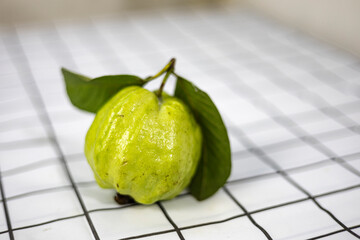 Green Guava On The Table