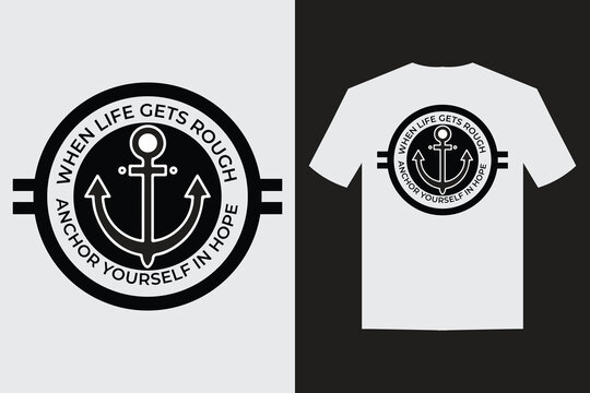 creative, unique Merian Navy T-shirt design with creative style T-shirt design