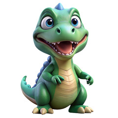 Fototapeta premium 3D dinosaur