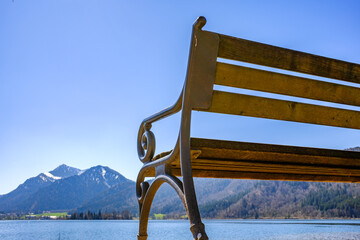 famous lake schliersee - bavaria