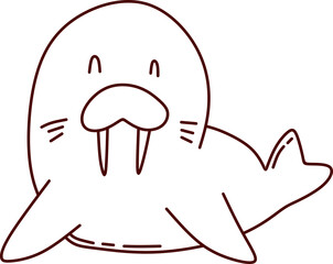 Hand Drawn Sea Animal