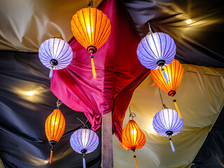 typical chinese lanterns
