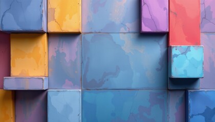 an elegant lgbt pride background featuring modular layout blocks, with daylight inspired palettes, intended for hr inclusion workshops.