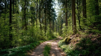 Obraz premium path in the woods