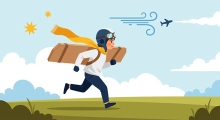 Celebrating National Aviation Day A Whimsical Journey of Dreams Taking Flight