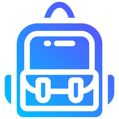 Obraz premium Backpack Icon