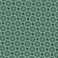 seamless pattern with green leaves