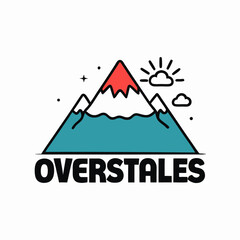 mountain landscape vector