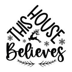 This house believes SVG Art & Illustration