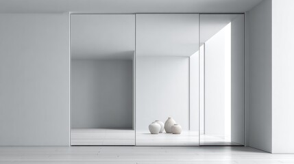 Modern minimalist interior
