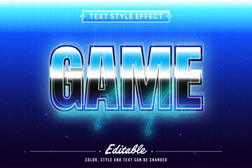Game Controller Vector Text Effect Gaming