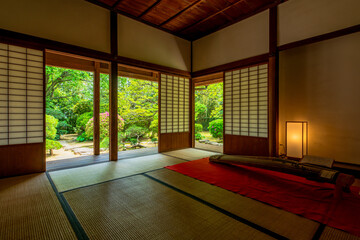 大分県　杵築の町並み　磯矢邸