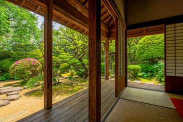 大分県　杵築の町並み　磯矢邸