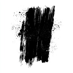 Abstract grunge brush stroke background with irregular brush strokes
