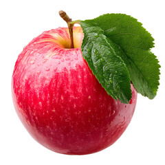 Fresh Red Apple Still Life Capturing the Essence of Healthy Eating Fruit