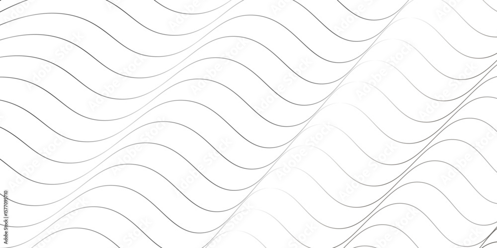 Wall mural vector curve pattern wallpaper with dynamic light waves lines background .modern wave texture for bu