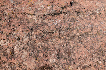 Chinle Formation, Shinarump Member. The Shinarump Conglomerate (coarse-grained sandstone and pebble conglomerate). gravel. Sliding House Overlook, Canyon de Chelly National Monument, Chinle, Arizona. 