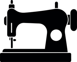 sewing machine isolated on white