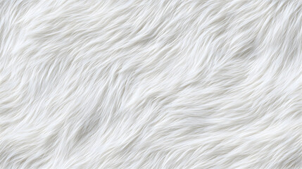 Fototapeta premium White fluffy furry texture background in high resolution. Ideal for mockups, textiles, soft product presentations or minimalistic design.