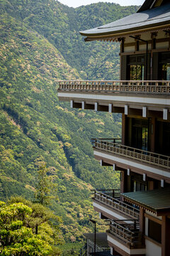 Mountains View in Wakayama Prefecture, Japan