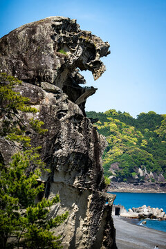 Falcon Rock, Wakayama Prefecture, Japan