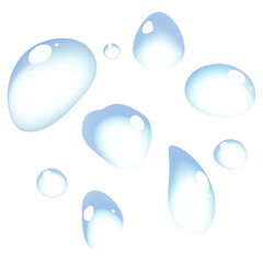 水滴のイラスト