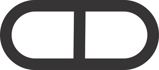 Obraz premium Phamacy icon silhouette