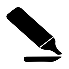 heghlighter  Black icon
