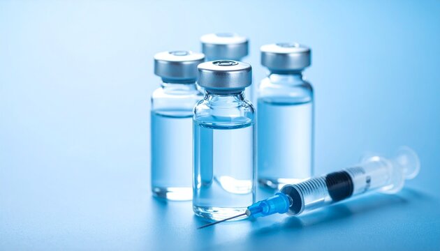 薬瓶と注射器