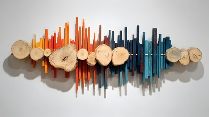 Black and blue abstract music vector illustration with business tools