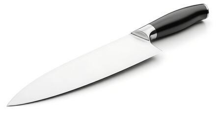 Kitchen knife isolated on a white background