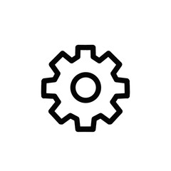 設定・歯車アイコン / Settings Gear Icon