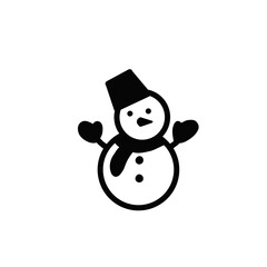 雪だるまのアイコン / Snowman Icon