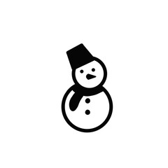 雪だるまのアイコン / Snowman Icon