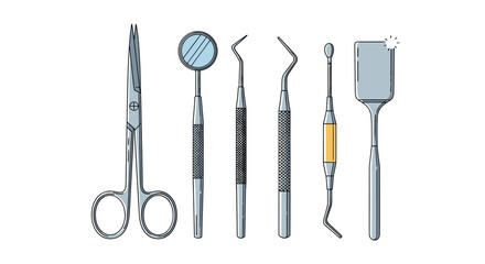 Essential dental examination tools for effective oral health assessments