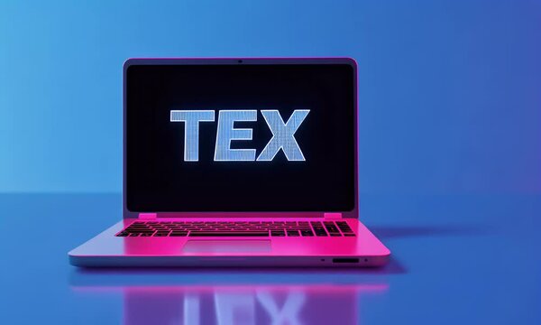 3D isometric illustration of a laptop with code on the screen and digital network connections,