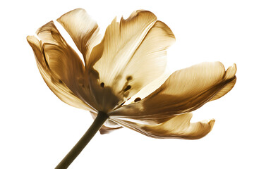 a close up of a flower with a white background